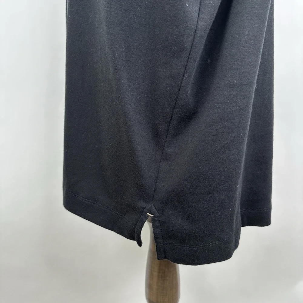 NWT Banana Republic Luxury Touch Shirt XXL TALL Black Tan Cotton‎ Polo Collar